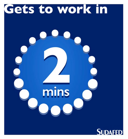 Sudafed Blocked Nose Spray- 15ml